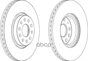 

Disc TORM front Ferodo art. ddf1305