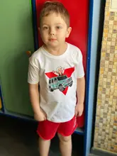 Los niños camisetas de 100% algodón Merch A4 Gelik imprimir ropa familiar Casual de los niños Tops de moda