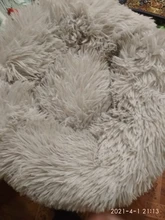 Dog-Bed Large Kennel-Sleeping-Bag Pets Cat Round Washable Plush Soft Little-Medium Long