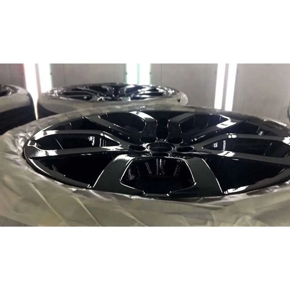 PACK 4 wheels SPRAYS FULL DIP black BRIGHT LIQUID VINYL plastidip ADAPTER  gift SPRAY