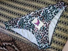 Swimwear Women Swimsuits Bikinis-Set Bathing-Suit Biquini Beach-Wear Leaf-Print Riseado