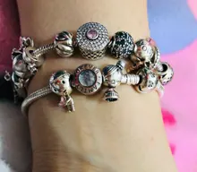 Cuentas de 100% Plata de Ley 925 pisadas de Pata de Gato, amuletos de corazón de amor, aptas para Pulsera Original, joyería de plata 925