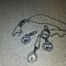 De calidad superior Popular de boda adornos hermoso collar + pendientes conjuntos de joyas de cristal austríaco para las mujeres