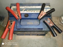 2Pcs Red+Black Car Alligator Clips Battery Clamps Crocodile Clip 100A Aligator Clips