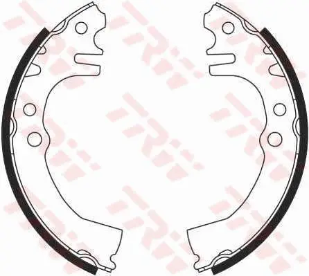 Drum pads  Daihatsu Charade/Cuore/Move/1.0/1.0i/0.8/98 TRW GS8699 |