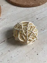 Entertainment-Toys Chewing-Toy Pet-Hamster Wooden-Ball Rabbit Teeth Small Natural Pet-Cleaning