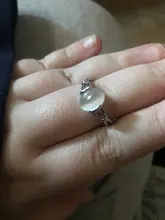 Anillo de Saga Bella Opals de crepuscular, chapado en plata, moda, novedad, película clásica Simple, joyería para mujer, venta al por mayor