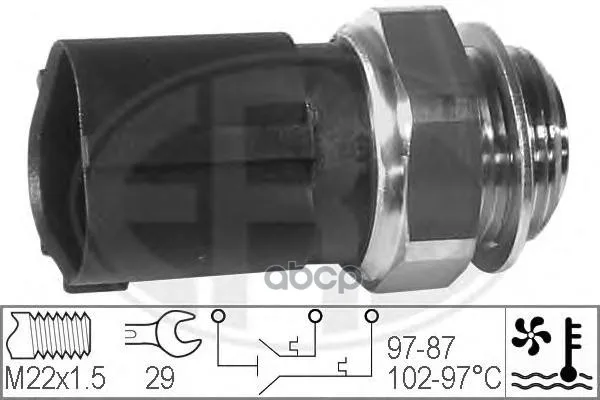 Датчик Включения Вентилятора Seat/Vw Era арт. 330230 |