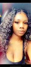 Mechones rizados con ondas al agua y cierre, pelo de Malasia, 3/4 mechones con cierre de encaje, extensiones de cabello humano mechones no Remy con cierre