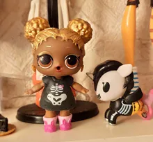 Elegir L O L Sorpresa de colección limitada, 1 pieza, Punk, niño brillante, 8cm, chica, hermana, LOL, unicornio, Chico, juguete para regalo