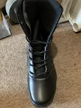 Military-Boots Hiking-Shoes Army Outdoor High-Top Mens New Anti-Collision-Quality