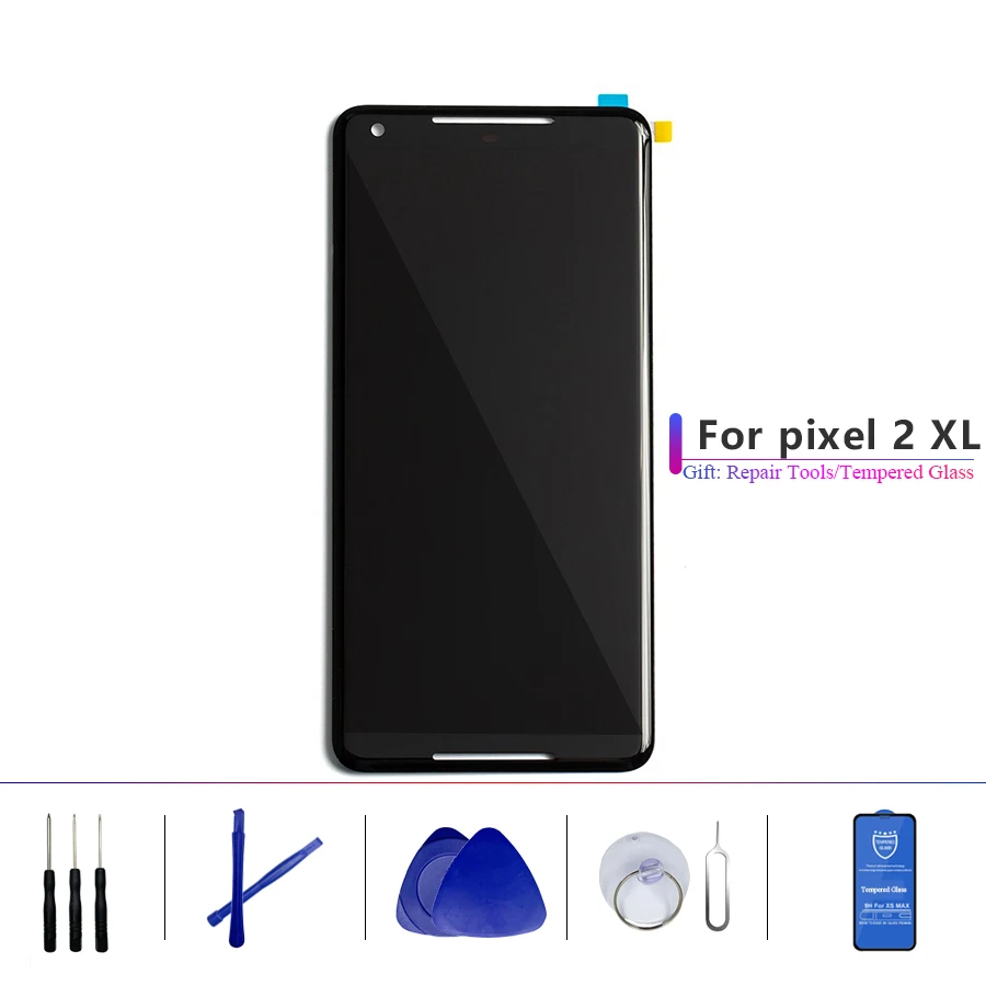 

OEM For Google Pixel 2 XL 2XL LCD Display Touch P-OLED Screen Digitizer Assembly Replacement Part For Google Pixel 2 3 3 XL LCD