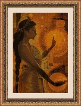 

CROSS STITCH KIT PANDATHREAD RELIGION AND MYTHOLOGY 35052