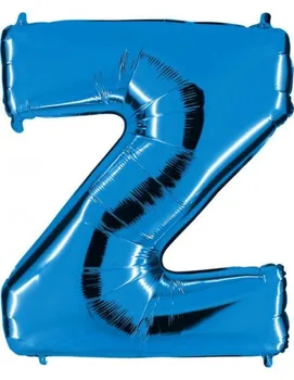 

Balloon Letter Z 100cm Blue-Foil Polyamide-G450B