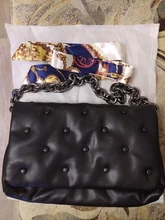 Bolso cruzado de cuero PU de cadena de metal de Color liso para Mujer, Bolso cruzado de diseñador, bandolera de hombro, novedad de 2021