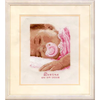

0011692-pn set for embroidery vervaco 'Sweet sny' 16x19 cm
