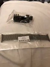 Correa de acero inoxidable para Apple Watch Series 6, 5, 4, 3, 2, 40mm, 44mm, 42mm, negro, adaptador para iWatch Band 4, 3, 38mm