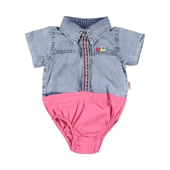 

ebebek Overdo Baby Girl Short Sleeve Embroidered Shirt Bodysuit