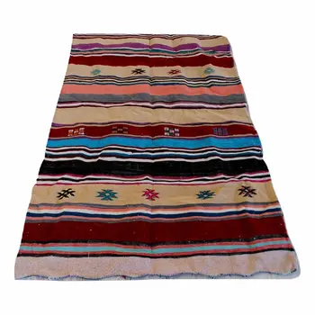 

Carpet Kilim Berber Ethnic Moroccan Arabic African Original Wool 1402191318