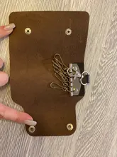 1 PC portátil de los titulares de ama de llaves llavero coche bolsa Porta llaves Unisex caso cartera cubierta de Color sólido Simple bolsa de almacenamiento