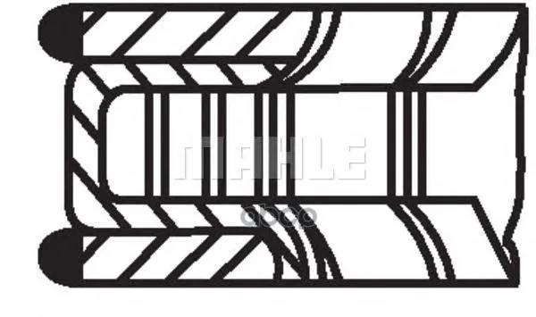 Комплект Поршневых Колец Mahle/Knecht 00112n0 Mahle/Knecht арт. 00112N0