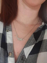 SMJEL-collares de animales de acero inoxidable para mujer, collares con colgantes de conejo, elefante, Origami, jirafa, ballena, mariposa, oso