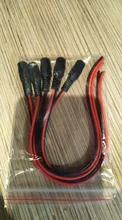 12V Plug Cable-Plug-Connector Cctv-Camera Power Male Female Dc Adapter for 5pcs