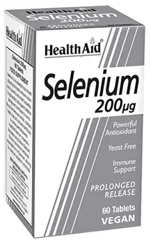 

HealthAid Selenium 200ug - Prolong Release - 60 Tablets