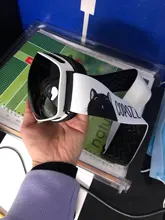 COPOZZ-Gafas de esquí profesionales para hombre y mujer, lentes de doble capa antiniebla, UV400, esquí grande, Snowboard, gafas de nieve