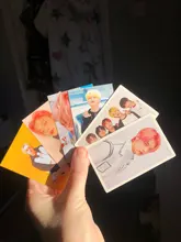 30 unids/set Kpop ATEEZ Lomo tarjeta niños perdidos GOT7 dos veces TXT NCT 2020 ITZY ENHYPEN HD impresión fotográfica álbum photocard para los fans regalos