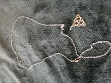 Joyería Vintage Triquetra Trinity collar de colgante de nudo collares y colgantes de Plata de Ley 925 para mujer (JewelOra NE101914)