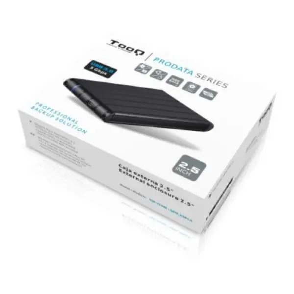  Caja externa TooQ TQE-2530B HDD 25 
