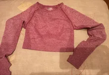 Conjunto de Yoga sin costuras para mujer, ropa deportiva de entrenamiento, gimnasio, Top corto de manga larga, Leggings de cintura alta, trajes cortos, 2/3/5 Uds.