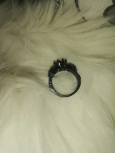 Punk cráneo gótico Retro estilo anillos para Mujeres Hombres de Halloween joyas mujer anillo negro adhesión venta al por mayor joyería de moda R523