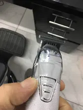 Cortadora de pelo profesional para hombres, máquina cortadora de pelo eléctrica recargable, para Barbero, Can be zero gap