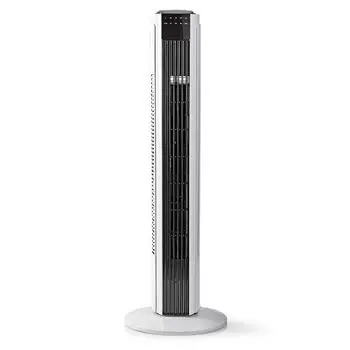 

VelocitÃ fan Tower with Remote Control | 3 | Swing Function | Timer Function | White
