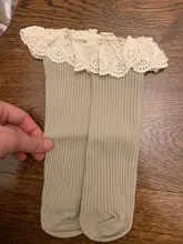 4 par/lote nuevo calcetines de niñas bebé largo Calcetines niños de la longitud de la rodilla de algodón suave bebé NIÑOS Calcetines de 1-6 años hasta la rodilla Calcetines