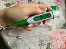 Termómetro Digital para mascotas, detector preciso, adecuado para gatos y perros, resistente al agua