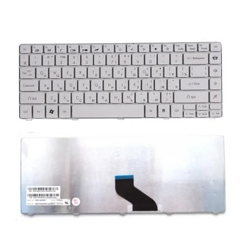 Клавиатура для ноутбука Packard Bell NM49 NM85 NM86 NM87 NM98 / Gateway NV49C White | Компьютеры и офис
