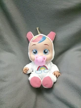 Muñecas eléctricas de 10 pulgadas para niños, juguete de bebé recién nacido de silicona, unicornio, sorpresa para beber