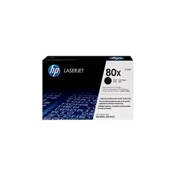 

HP Toner orig laserjet 80x cf280x Black
