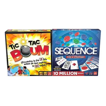 

Board game Tic Tac Boum + Sequence Goliath (ES)