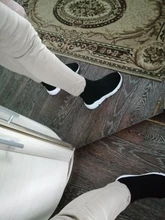 MWY-calcetines tobilleros transpirables para Mujer, zapatillas deportivas informales, zapatos de plataforma de cuña, suela suave