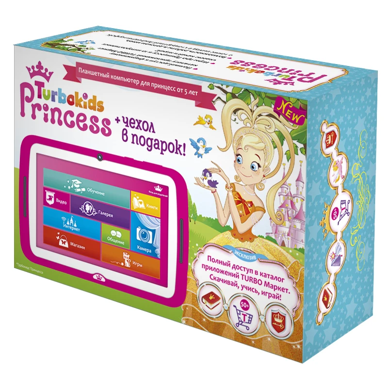 Детский планшет Turbokids Princess WiFi РТ00020508