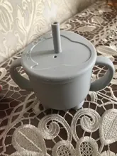 Fuente de alimentación de bebé, tazas para bebé, tazas para bebé, de silicona, a prueba de fugas