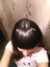 AliLeader Limpio frente falso pinza con flecos en flequillo postizo con de pelo sintético de alta temperatura