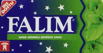 

Falim Sugarless Plain Gum Individually Wrapped, Mint Flavored, 100 Piece