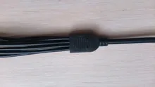 Divisor de energía DC cable para la seguridad de cctv conector de adaptador macho DC hembra a 2/3/4/5/8 adaptador de Cable divisor de conector