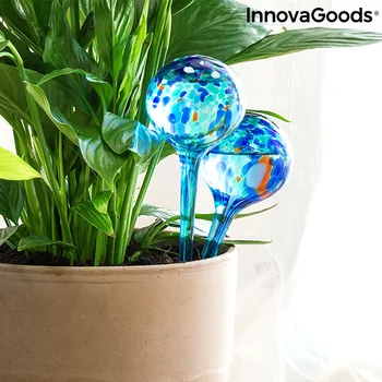 

Automatic Watering Globes Aqua·loon InnovaGoods (Pack of 2)