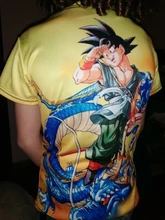Camiseta de Dragoning Ball para niños y niñas, camisa 3d de Anime, ropa japonesa, Vintage, para padres e hijos